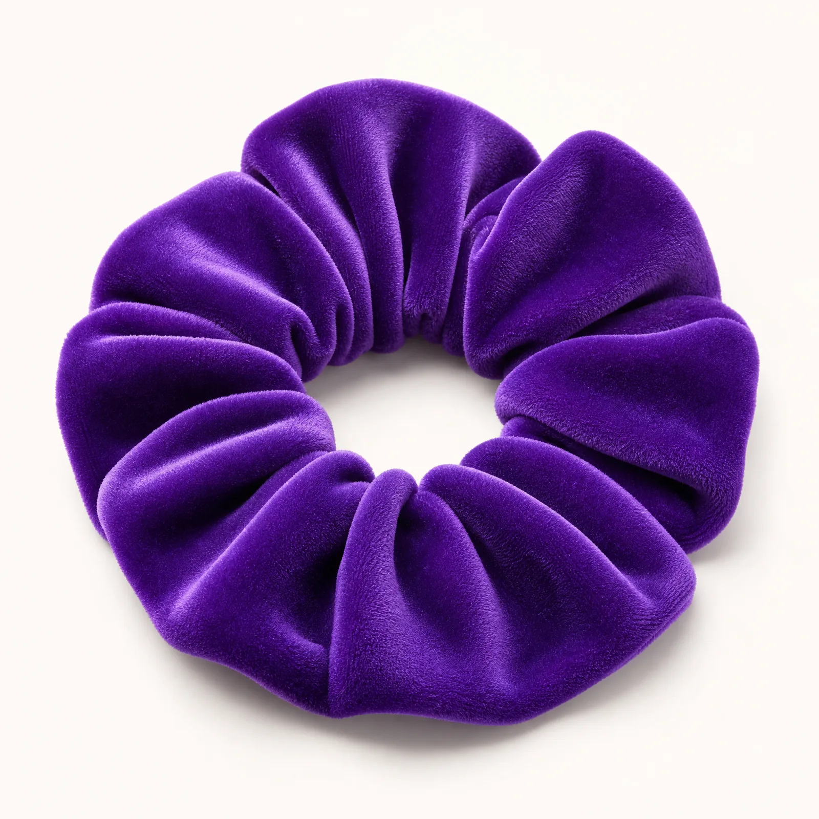 Velvet Scrunchie — Violet